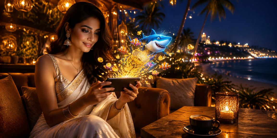 Goa Fishing Game Casino Slot with Saree Dress
